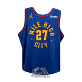 Jamal Murray Autographed Denver Blue Jordan Basketball Jersey - Fanatics