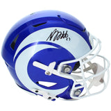 Davante Adams Autographed Los Angeles Rams White 2026 Alternate Speedflex JSA