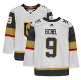 JACK EICHEL Autographed Las Vegas Golden Knights Authentic White Jersey FANATICS