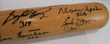 Nolan Ryan, Tom Seaver, Steve Carlton, Phil Niekro... 8x Signed Bat PSA/DNA LOA