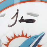TYREEK HILL Autographed Miami Dolphins Mini Speed Helmet FANATICS