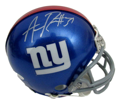 Aaron Ross Signed/Autographed NY Giants Mini Football Helmet JSA 167316