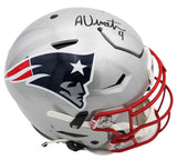 Adam Vinatieri Signed New England Patriots Speed Flex Authentic NFL Helmet