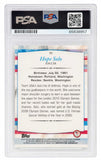 Hope Solo Signed 2012 Topps US Olympic Gold Card #50 - (PSA/DNA Slabbed)