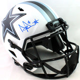 Dak Prescott Autographed Dallas Cowboys F/S Lunar Speed Helmet-Beckett W Holo