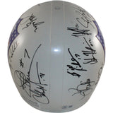 Blanda Brodie Krause +10 Autographed NFL Alumni F/S 2-Bar Helmet Beckett 55421