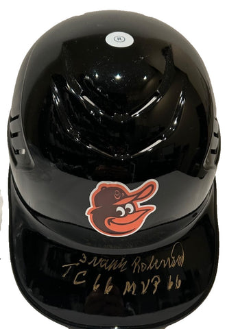 Frank Robinson Autographed Authentic Baltimore Orioles Batting Helmet | PSA COA