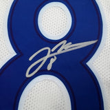 Autographed/Signed Jared Verse Los Angeles LA White Football Jersey Beckett COA
