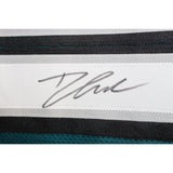 D'Andre Swift Autographed/Signed Blue Pro Style Jersey Beckett 42964