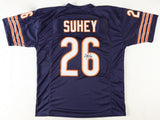 Matt Suhey Signed Chicago Bears Jersey (JSA COA) Super XX Fullback / Penn State