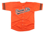 Coby Mayo Baltimore Signed Orange Baseball Jersey BAS