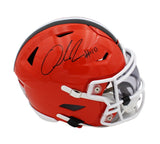 Quinshon Judkins Signed Cleveland Browns Speed Flex Mid-Size NFL Midi Helmet