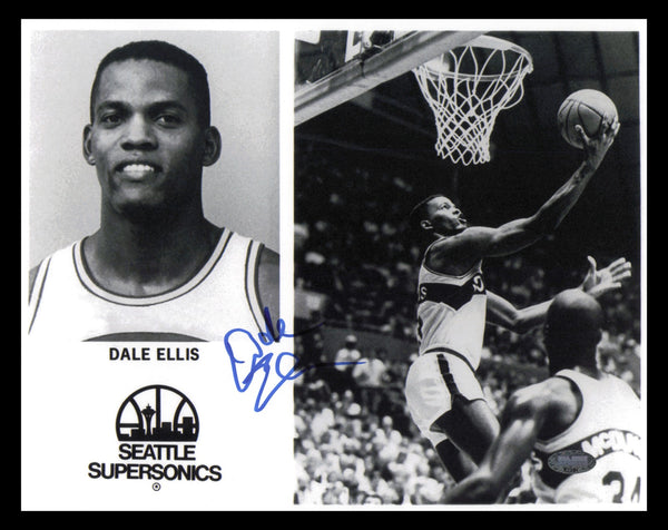 Dale Ellis Autographed Signed 8x10 Photo Seattle Supersonics MCS Holo #87321