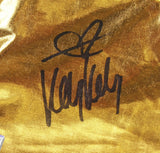 Kelly Kelly WWE Diva Authentic Signed Gold Shorts Autographed Tri Star