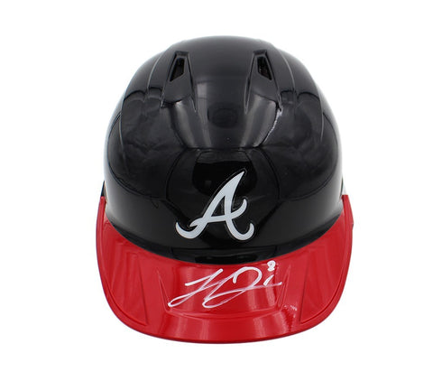 Michael Harris Signed Atlanta Braves Rawlings Mach Pro MLB Batting Helmet