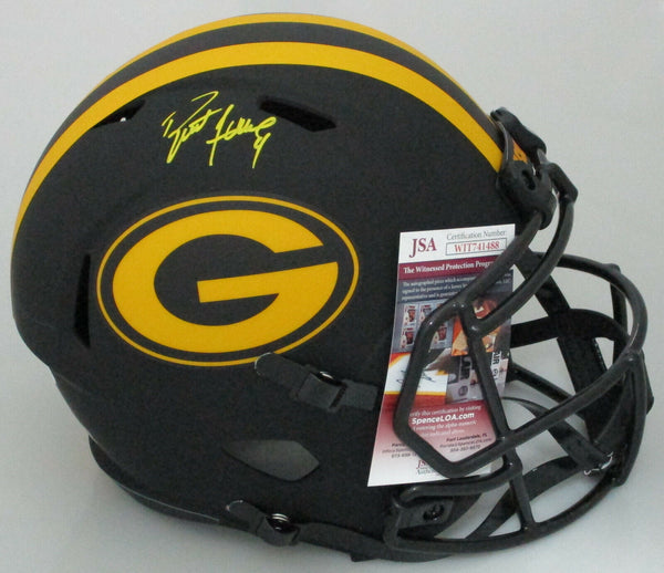 Packers BRETT FAVRE Signed Full Size Riddell Replica ECLIPSE Helmet AUTO - JSA