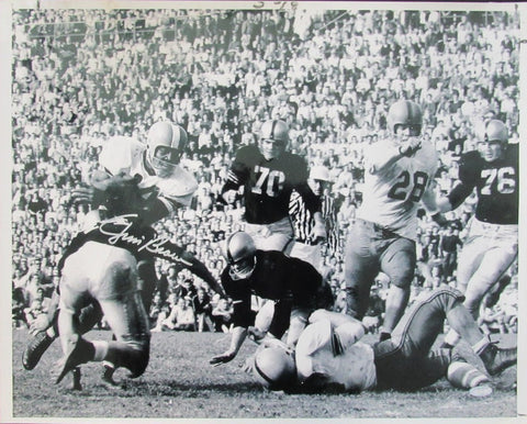 Jim Brown Syracuse Orange Signed/Autographed16x20 Photo Steiner 203308
