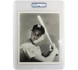 Roger Maris Signed New York Yankees 8x10 Grade 8 NM/MT Encapsulated Photo with "