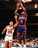 Joe Dumars Autographed Signed 8x10 Photo Detroit Pistons Beckett BAS QR #BS12903