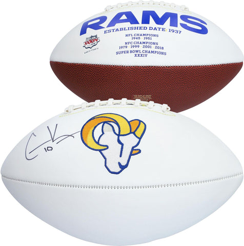 Cooper Kupp Los Angeles Rams Signed Jarden 2020 LogoPanel Football