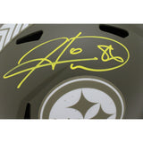 Hines Ward Autographed Pittsburgh Steelers F/S 22 STS Helmet Beckett 48614
