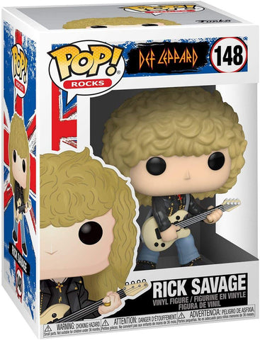 Def Leppard Rick Savage Funko Pop #148