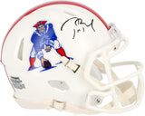 Autographed Tom Brady Patriots Mini Helmet