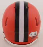 DORIAN THOMPSON-ROBINSON SIGNED CLEVELAND BROWNS SPEED MINI HELMET BECKETT
