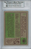 John Elway Autographed 1984 Topps #63 Trading Card Beckett Slab 37653