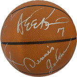 Boston Celtics Greats Signed Basketball PSA/DNA Autographed Celtics