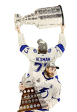 Victor Hedman Signed 14" Mini Stanley Cup (JSA COA) Tampa Bay Lightning 2xChamps