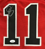 DeMar DeRozan Chicago Signed Red Basketball Jersey JSA