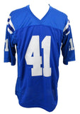 Antoine Bethea Signed/Auto Blue Indianapolis Colts Football Jersey JSA 208169