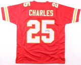 Jamaal Charles Signed Kansas City Chiefs Jersey (JSA) 4xPro Bowl Running Back
