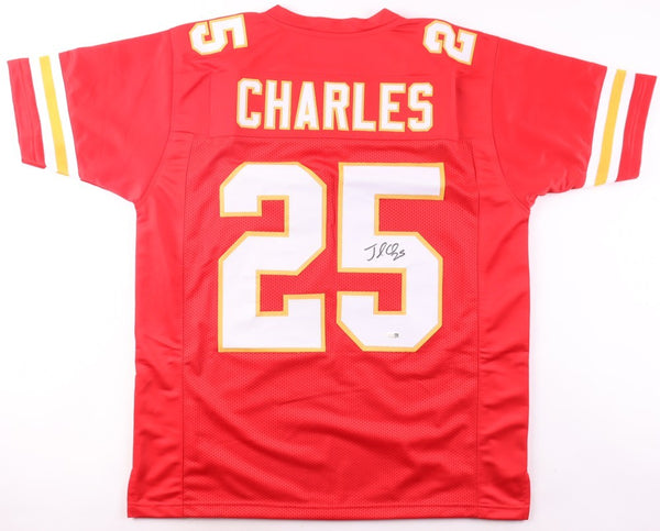 Jamaal Charles Signed Kansas City Chiefs Jersey (JSA) 4xPro Bowl Running Back