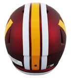 Commanders John Riggins Signed 2025 Alt F/S Speed Rep Helmet W/ Case BAS Witness