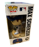 Max Scherzer Autographed Funko Pop MLB #79 New York Mets MLB 41155