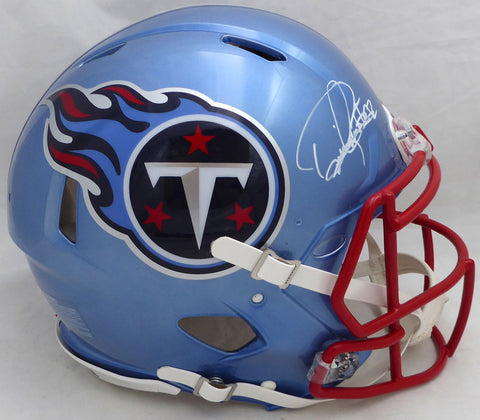 Derrick Henry Autographed Titans Full Size Flash Auth Helmet Minor Chip Beckett