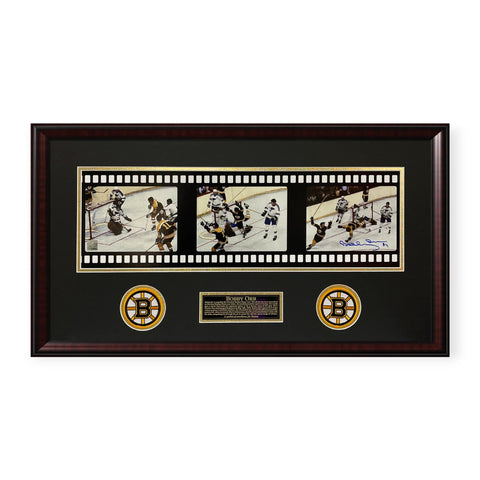 Bobby Orr Bruins Autographed Photo Custom Framed to 17x31 Great North Road
