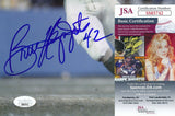 Bruce Harper New York Jets Signed/Autographed 8x10 Photo JSA 165425