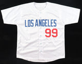 Manny Ramirez Signed Los Angeles Dodgers Career Highlight Jersey (Beckett) OF/DH