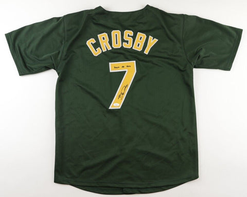 Bobby Crosby Signed Oakland A's Jersey (JSA COA) Athletics Shortstop 2003-2010