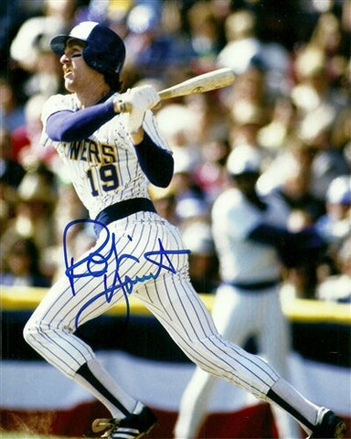Brewers ROBIN YOUNT Signed 8x10 AUTO Photo #11 AUTO ~ HOF '99 ~ MVP '82 & '89