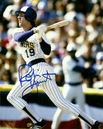 Brewers ROBIN YOUNT Signed 8x10 AUTO Photo #11 AUTO ~ HOF '99 ~ MVP '82 & '89