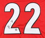 Branson Robinson Signed Georgia Bulldogs Red Jersey (D & A) 2023 Sophomore R.B.