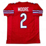DJ Moore Autographed / Signed Jersey - Beckett Authenticated - Red