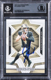 Saints Derek Carr Authentic Signed 2023 Rookies & Stars #73 Card BAS Slabbed