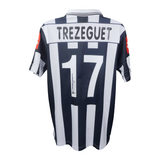 David Trezeguet Signed Juventus FC Home Soccer Jersey #17 with Beckett Witness