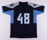 Bud Dupree Signed Tennessee Titans Jersey (Beckett Holo) 1st Round Pick 2015 L.B