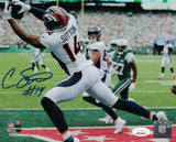Courtland Sutton Autographed/Signed Denver Broncos 8x10 Photo JSA 23915